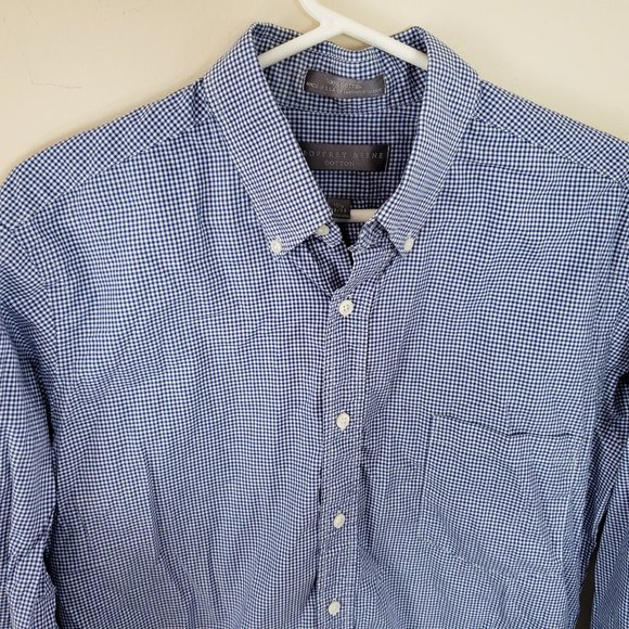 GEOFFREY BEENE COTTON CASUAL BUTTON FRONT SHIRT - Picture 11 of 16